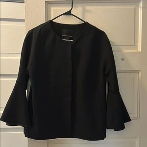 Banana Republic Black Bell Sleeve Jacket